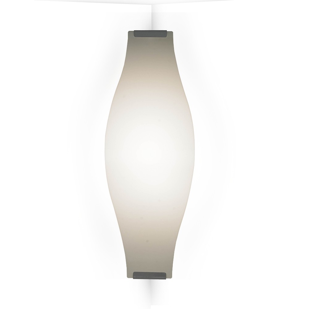 Bsweden Stella wall lamp White, plexiglass, white cord