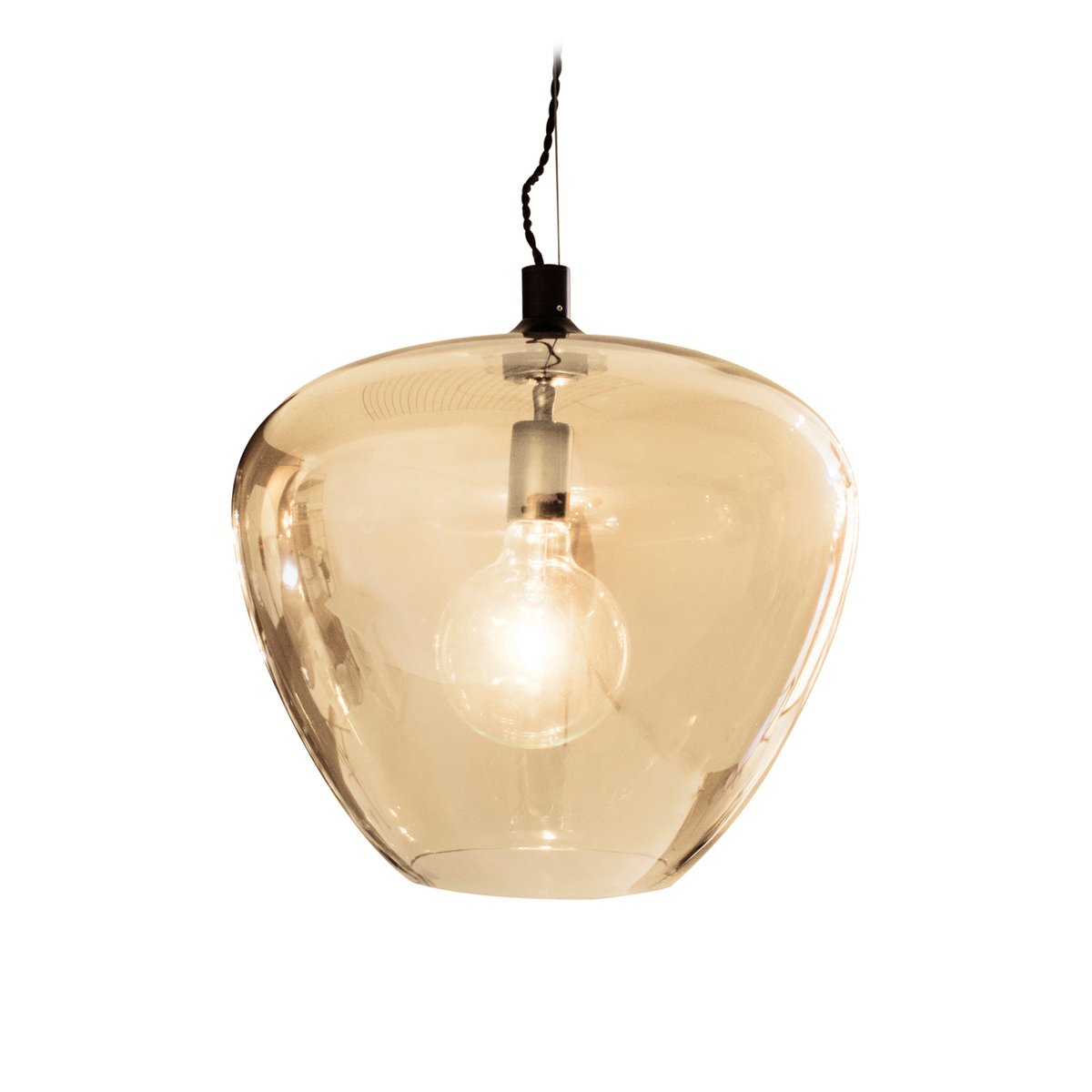 By Rydéns Bellissimo Grande ceiling lamp Amber