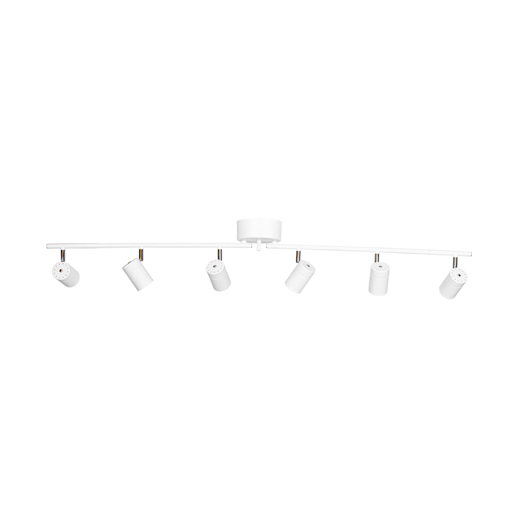 By Rydéns Correct 6 Ceiling Spotlight 124 cm Matte white