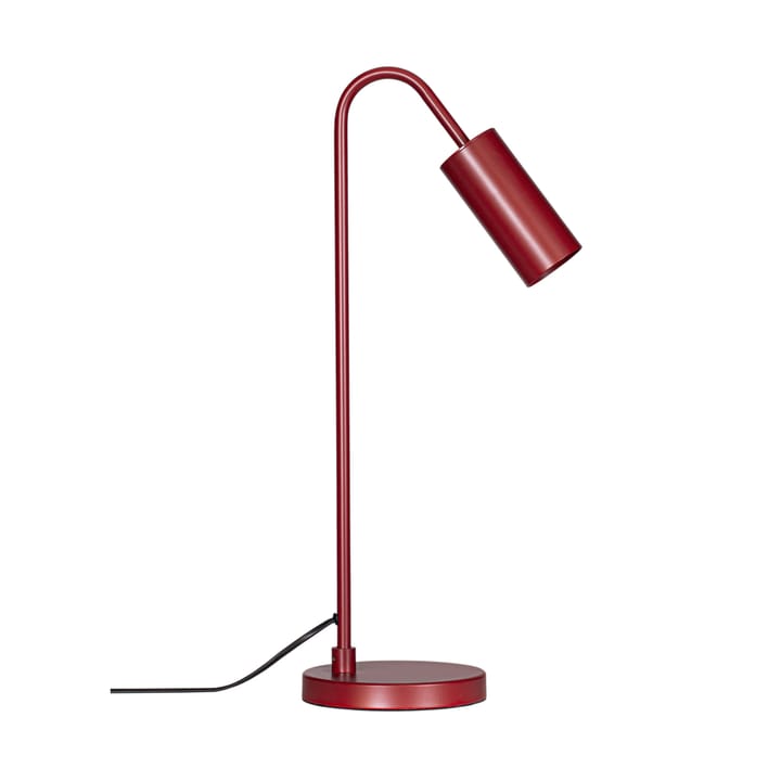 Curve table lamp 51 cm - Dark red - By Rydéns