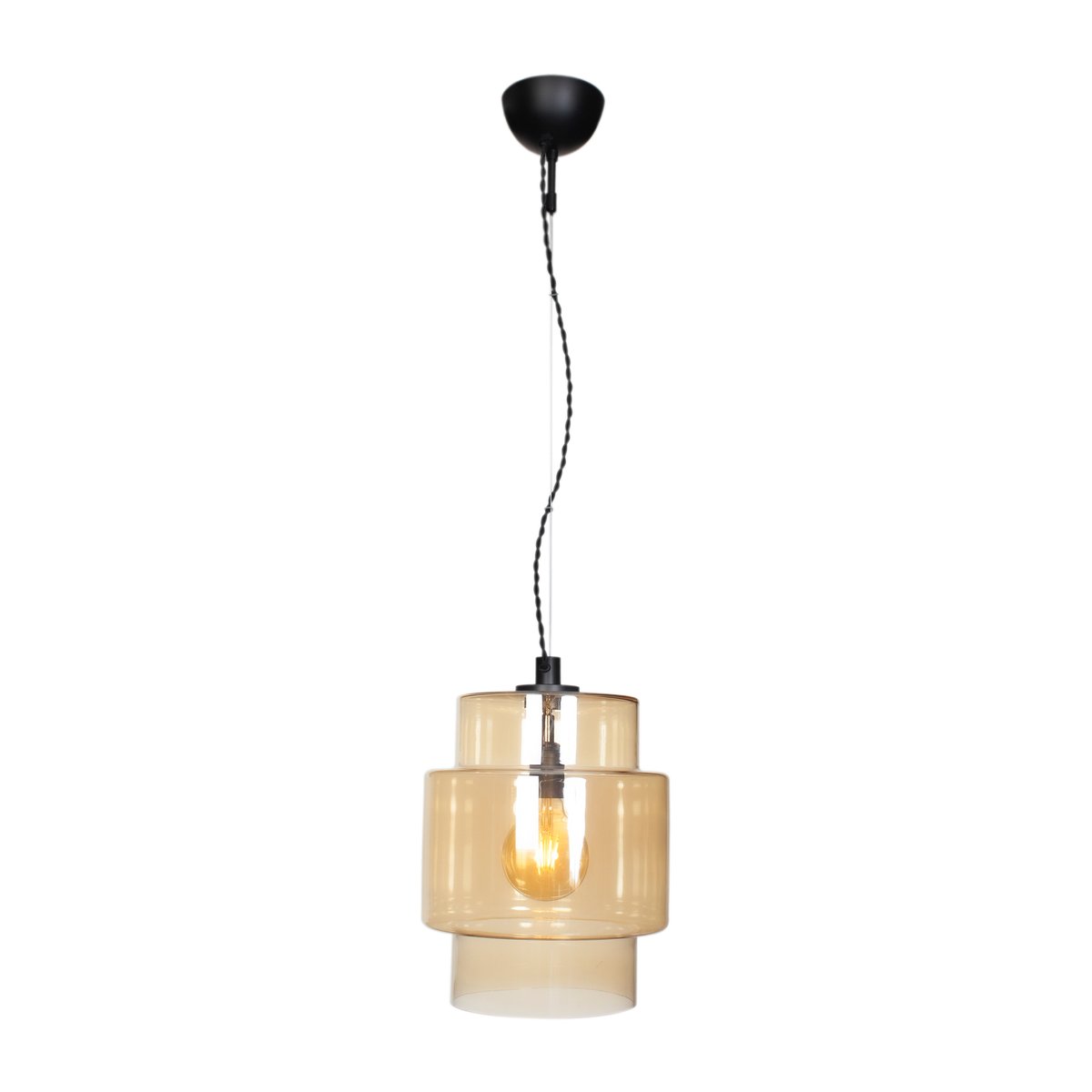 By Rydéns Ebbot pendant lamp Ø26.5 cm Amber