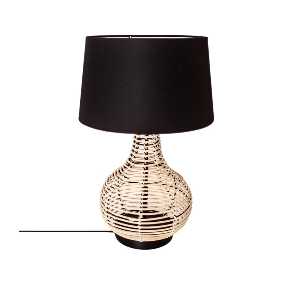 By Rydéns Granada table lamp Nature/black