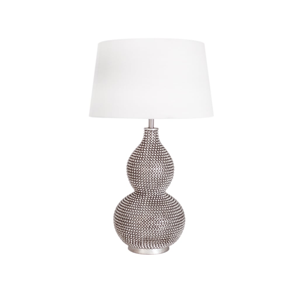 By Rydéns Lofty table lamp Satin/white, lamp base in metal