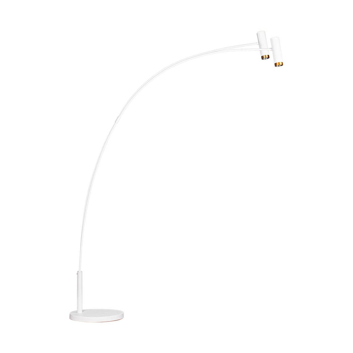 By Rydéns Puls 2-low floor lamp Matte white