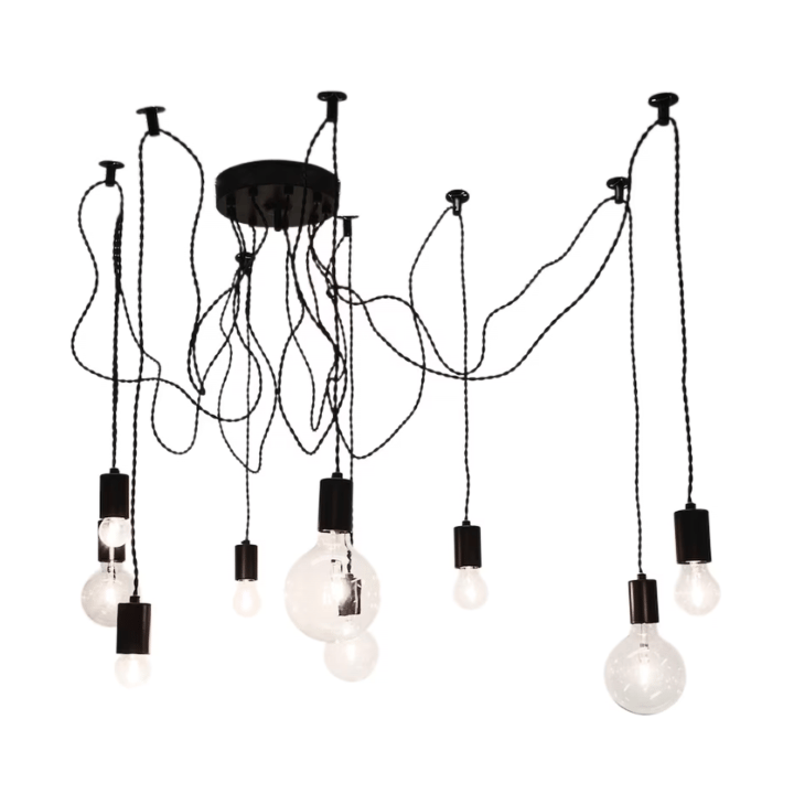 Spindelon ceiling lamp - Black - By Rydéns