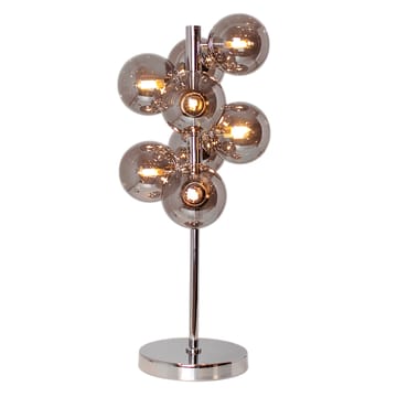 Splendor table lamp - chrome-smoke grey - By Rydéns