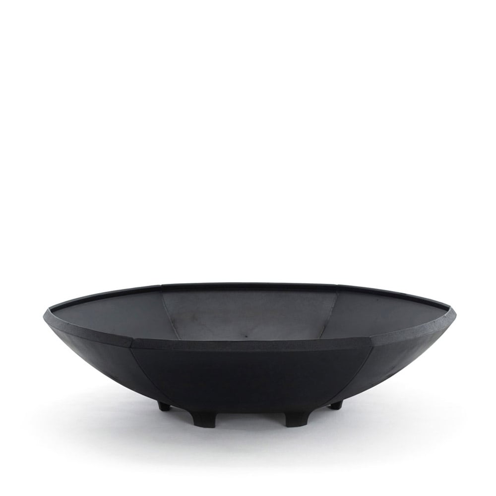 Byarums bruk Blom plant pot Black, wide