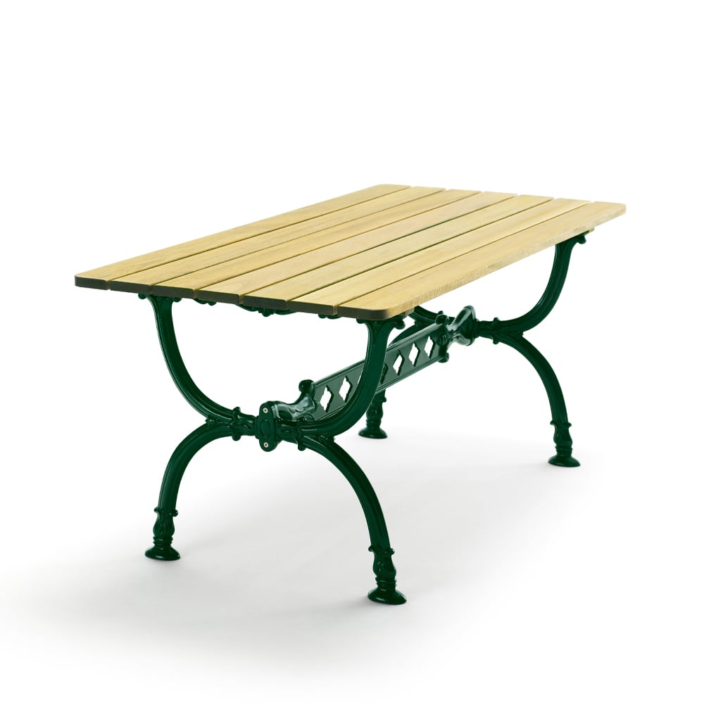 Byarums bruk Byarum table 142x72 cm Pine impregnation, green stand