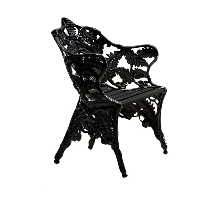 Classic armchair - Black-black lacquered mahogany - Byarums bruk