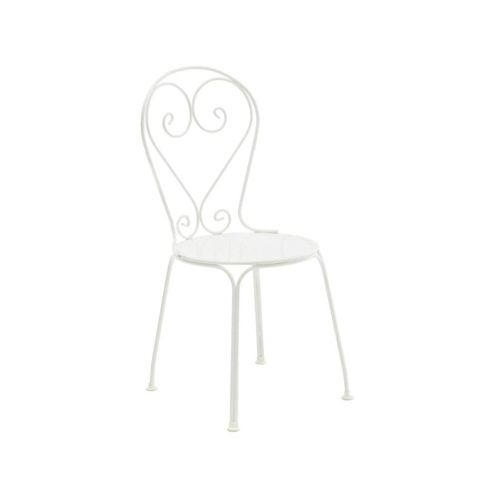 Byarums bruk Classic No.1 chair White, metal seat