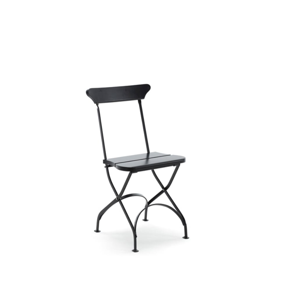 Byarums bruk Classic No.2 chair Black, black stand