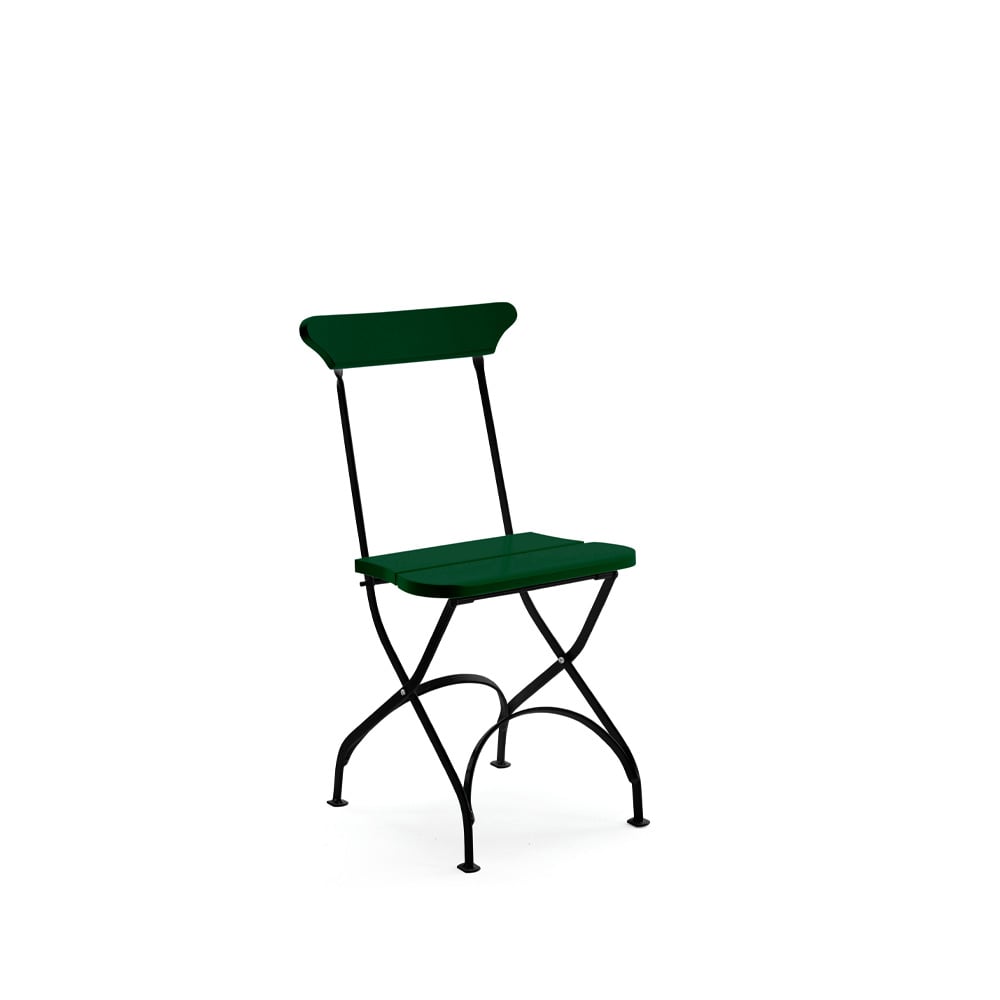 Byarums bruk Classic No.2 chair Green, black stand