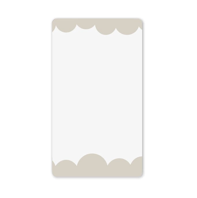 Bubbly Mirror S 40x70 cm - Beige - Byon