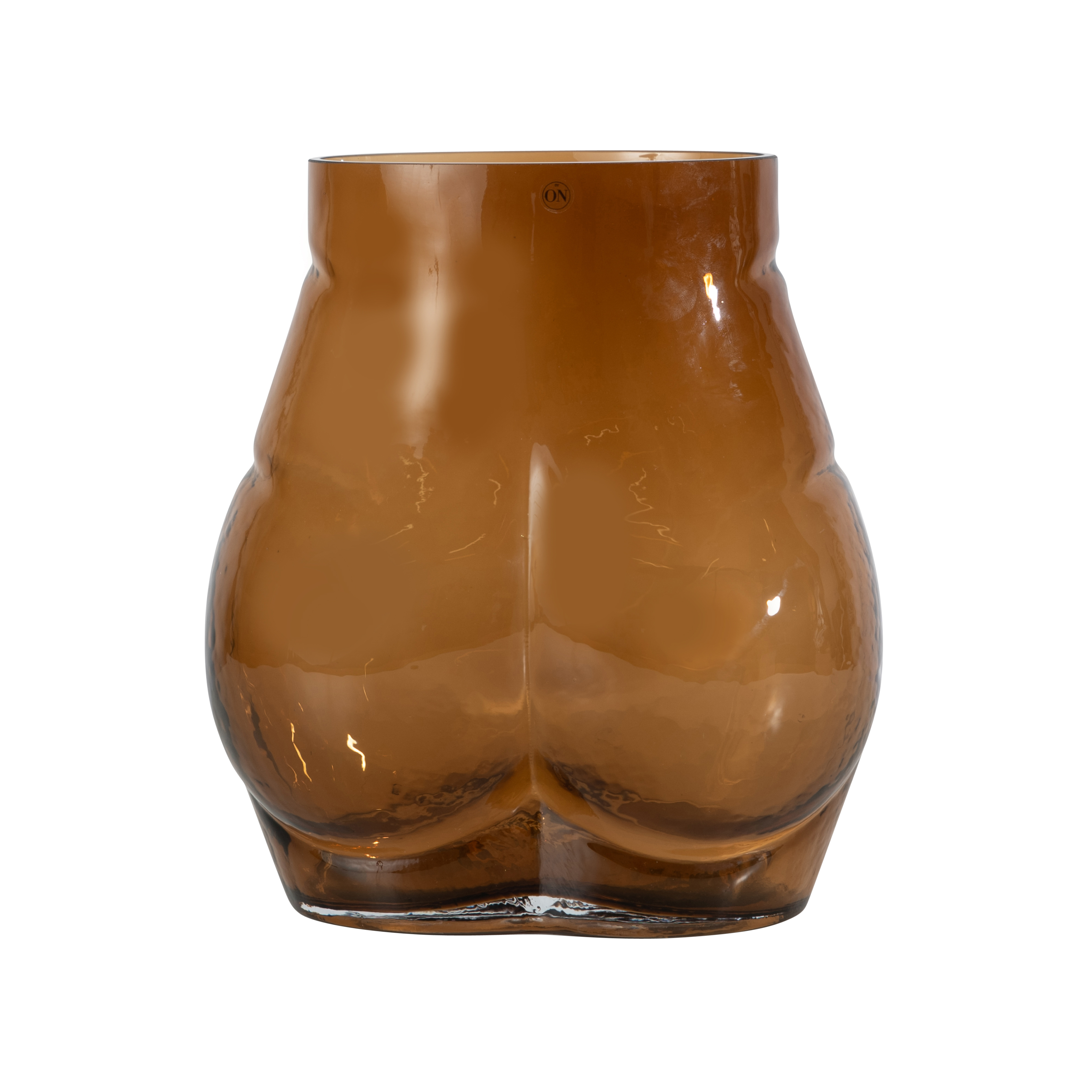 Dyon Brown Glass Floor Vase 24 + Reviews