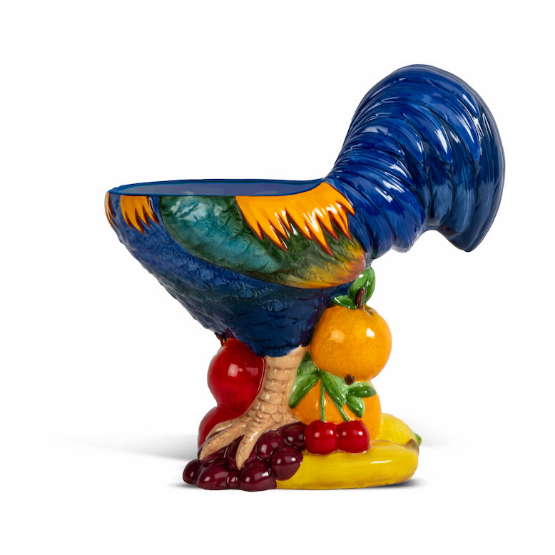 Byon Fruity Rooster bowl Blue