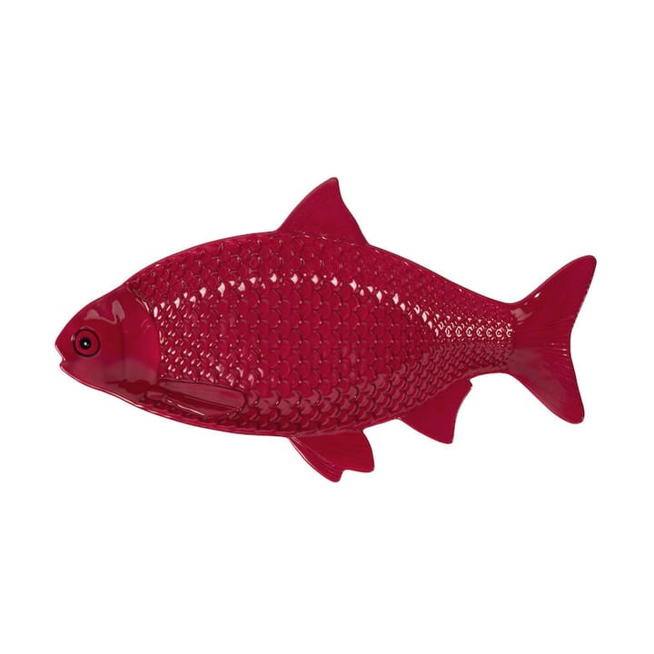 Kai plate 21x36 cm - Wine red - Byon