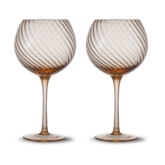 Opacity wine glasses 47 cl 2-pack, Peach Byon