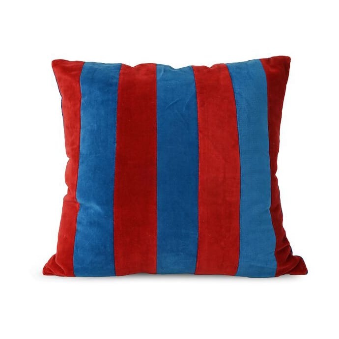 Pathi cushion M 45x45 cm - Blue-red - Byon