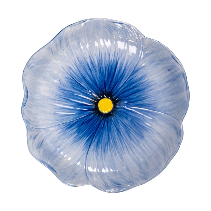 Poppy bowl L Ø30 cm - Blue - Byon