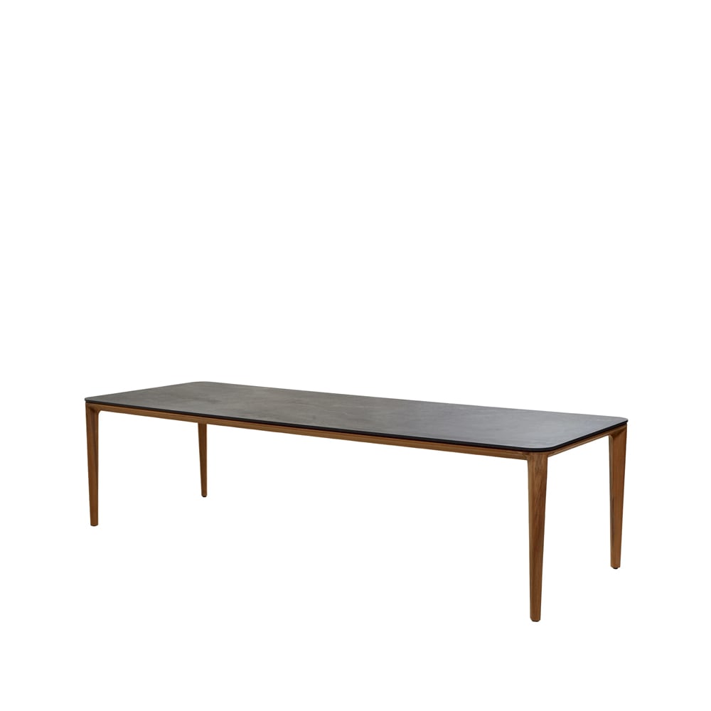 Cane-line Aspect dining table Fossil black-teak 280 cm