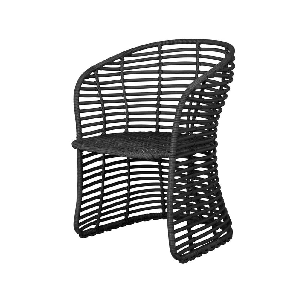 Cane-line Basket chair Graphite