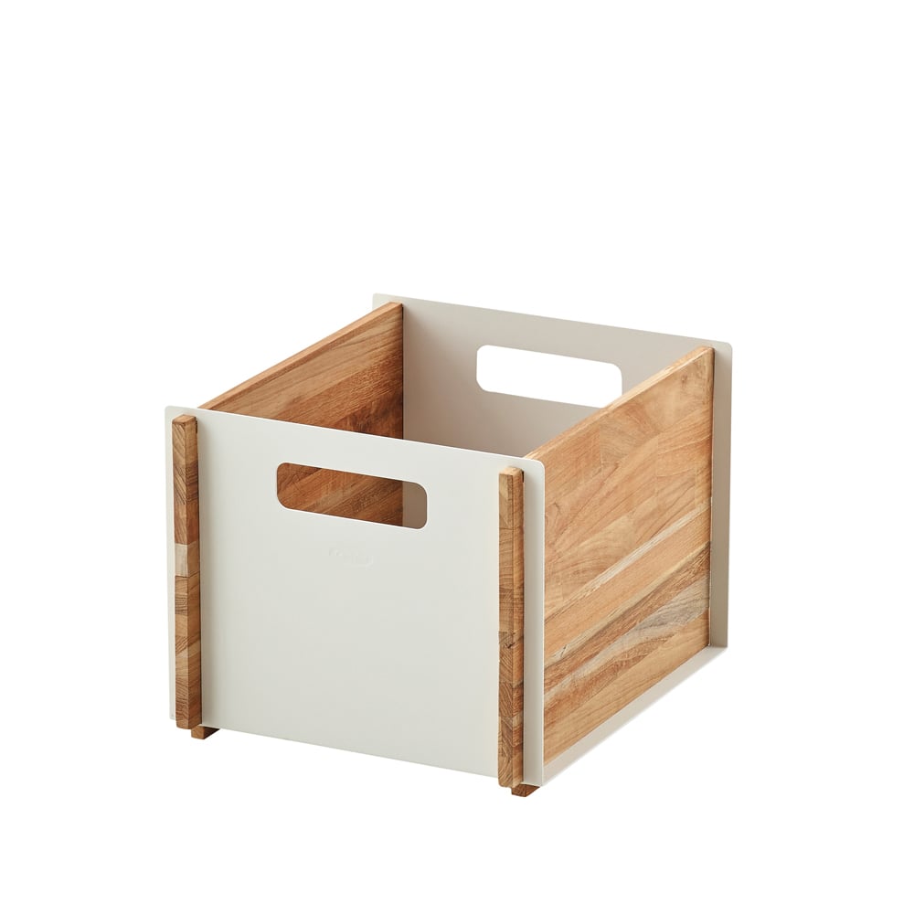 Cane-line Box storage White, teak