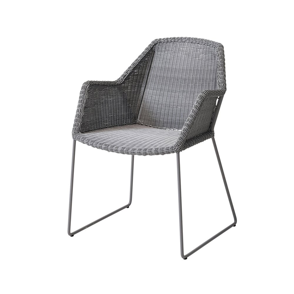 Cane-line Breeze armchair weave Light grey