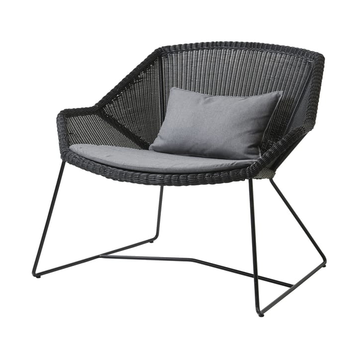 Breeze cushion set lounge chair, Cane-line Natté grey Cane-line