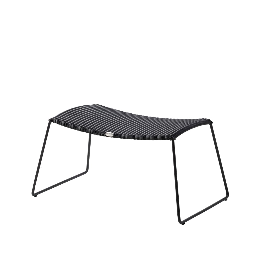 Cane-line Breeze footstool Black