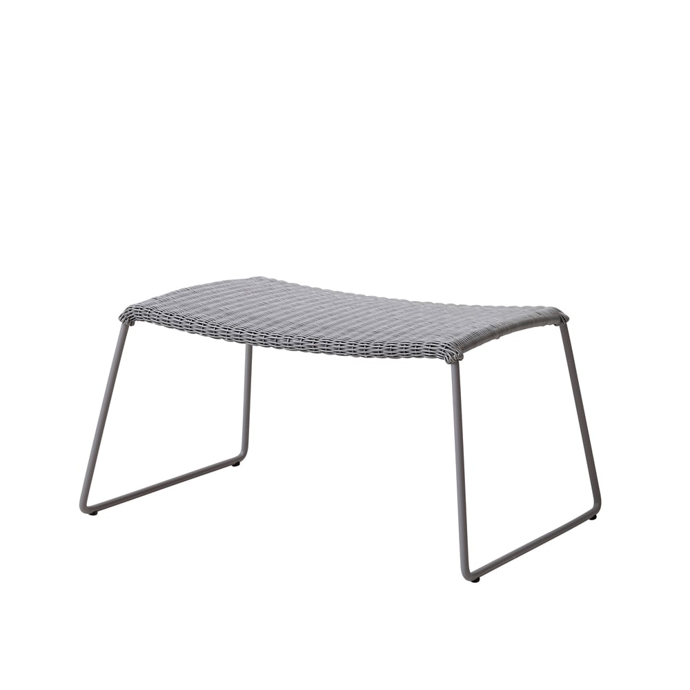 Cane-line Breeze footstool Light grey