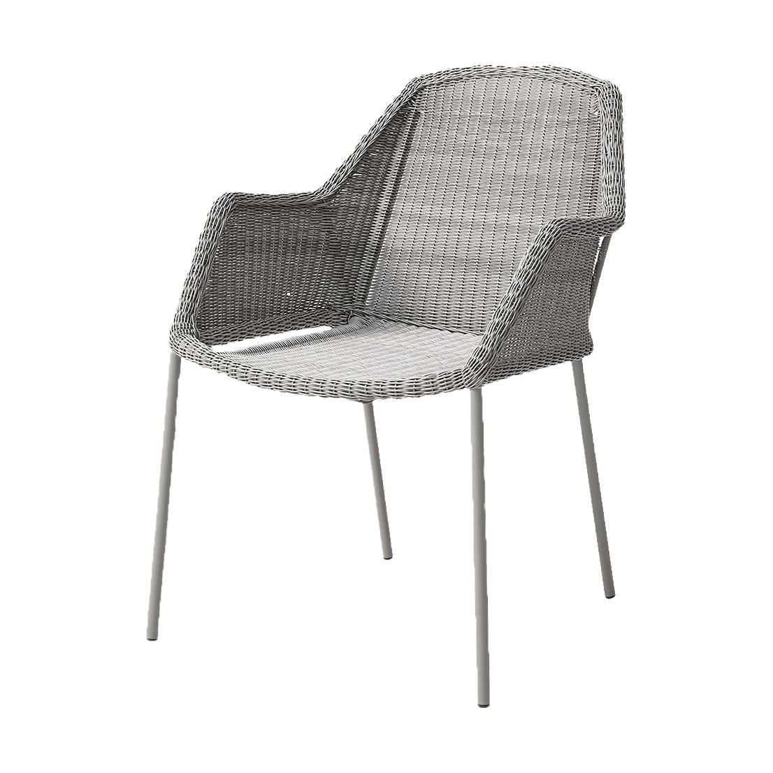 Cane-line Breeze stackable armchair weave Taupe