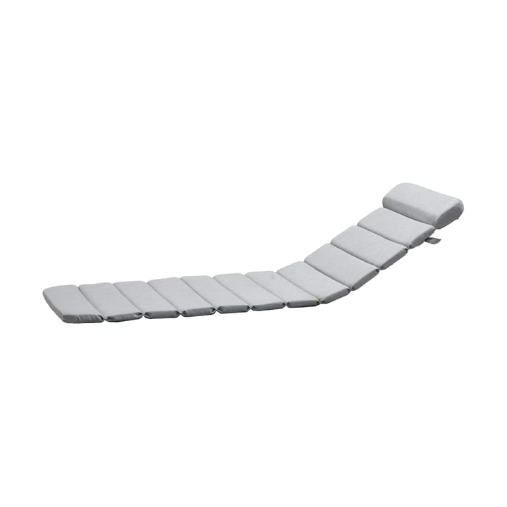 Breeze sun lounger cushion - Cane-line Natté light grey - Cane-line