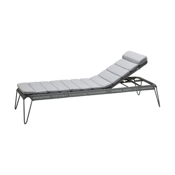 Breeze sun lounger cushion - Cane-line Natté light grey - Cane-line