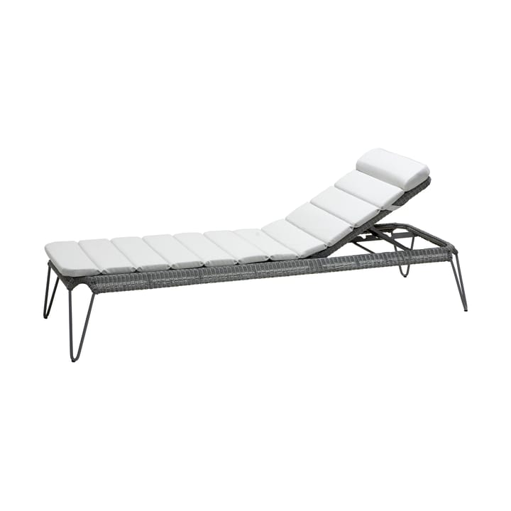 Breeze sun lounger cushion - Cane-line Natté white - Cane-line