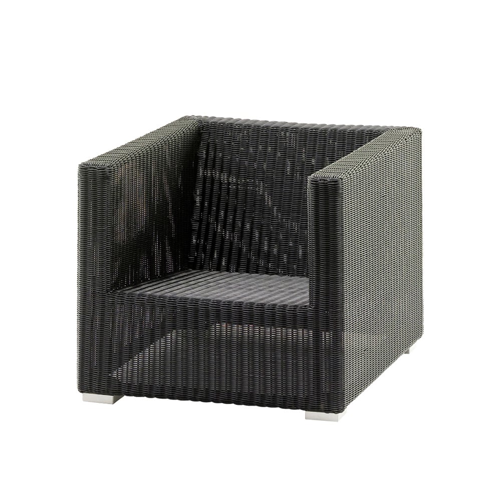 Cane-line Chester lounge armchair Graphite