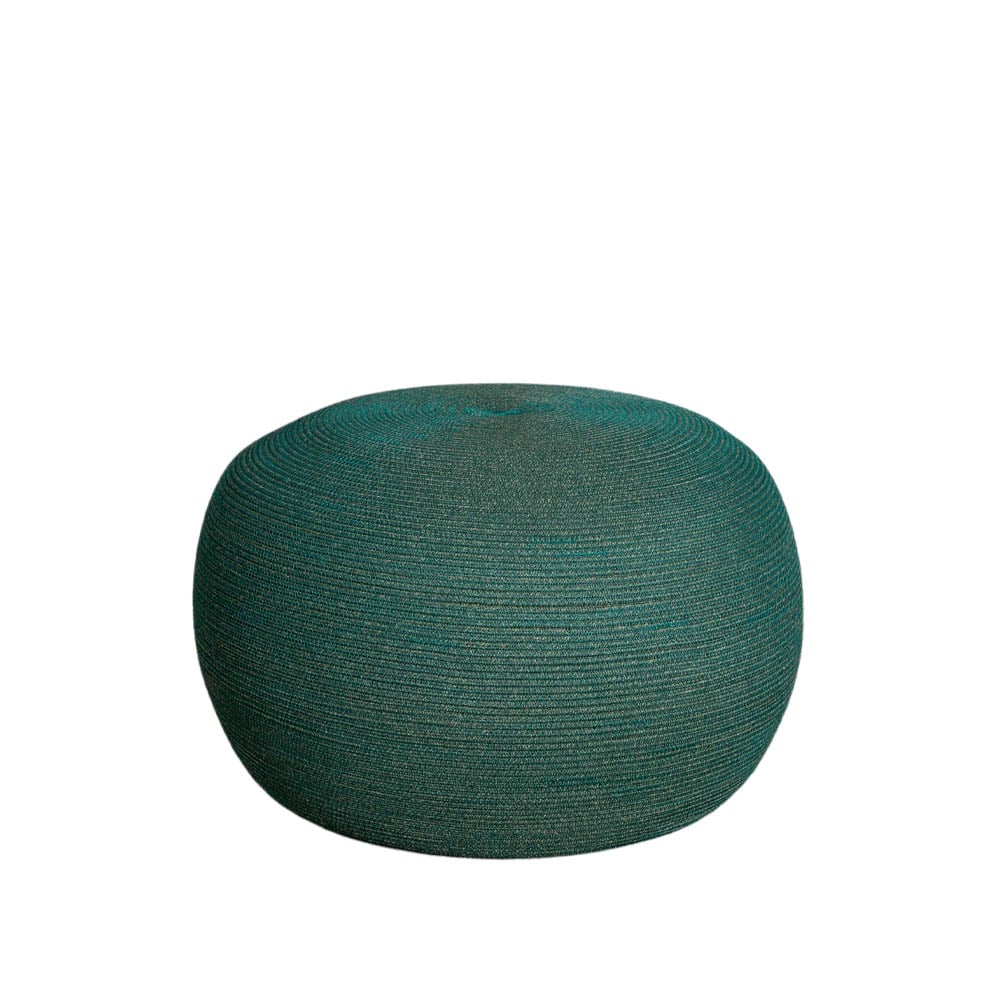 Cane-line Circle footstool Ø75 cm Dark green