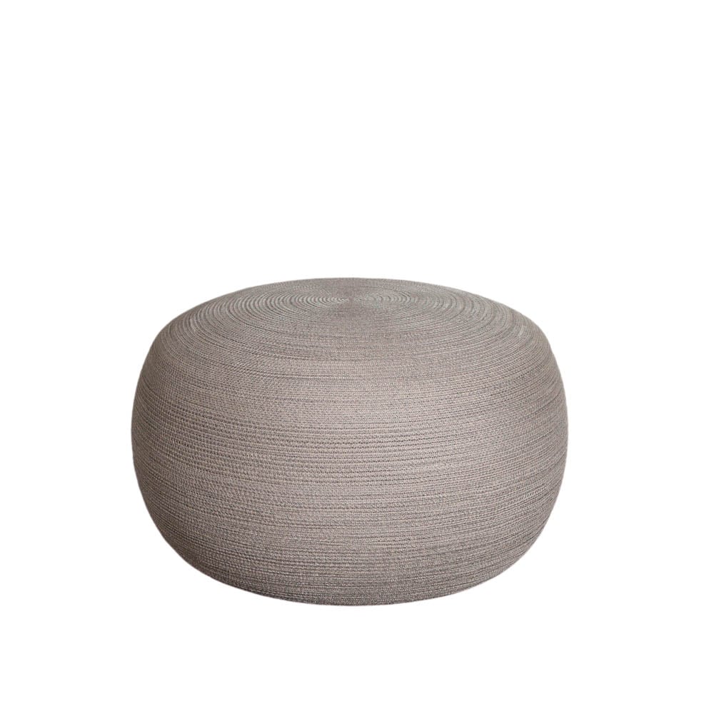 Cane-line Circle footstool Ø75 cm Taupe