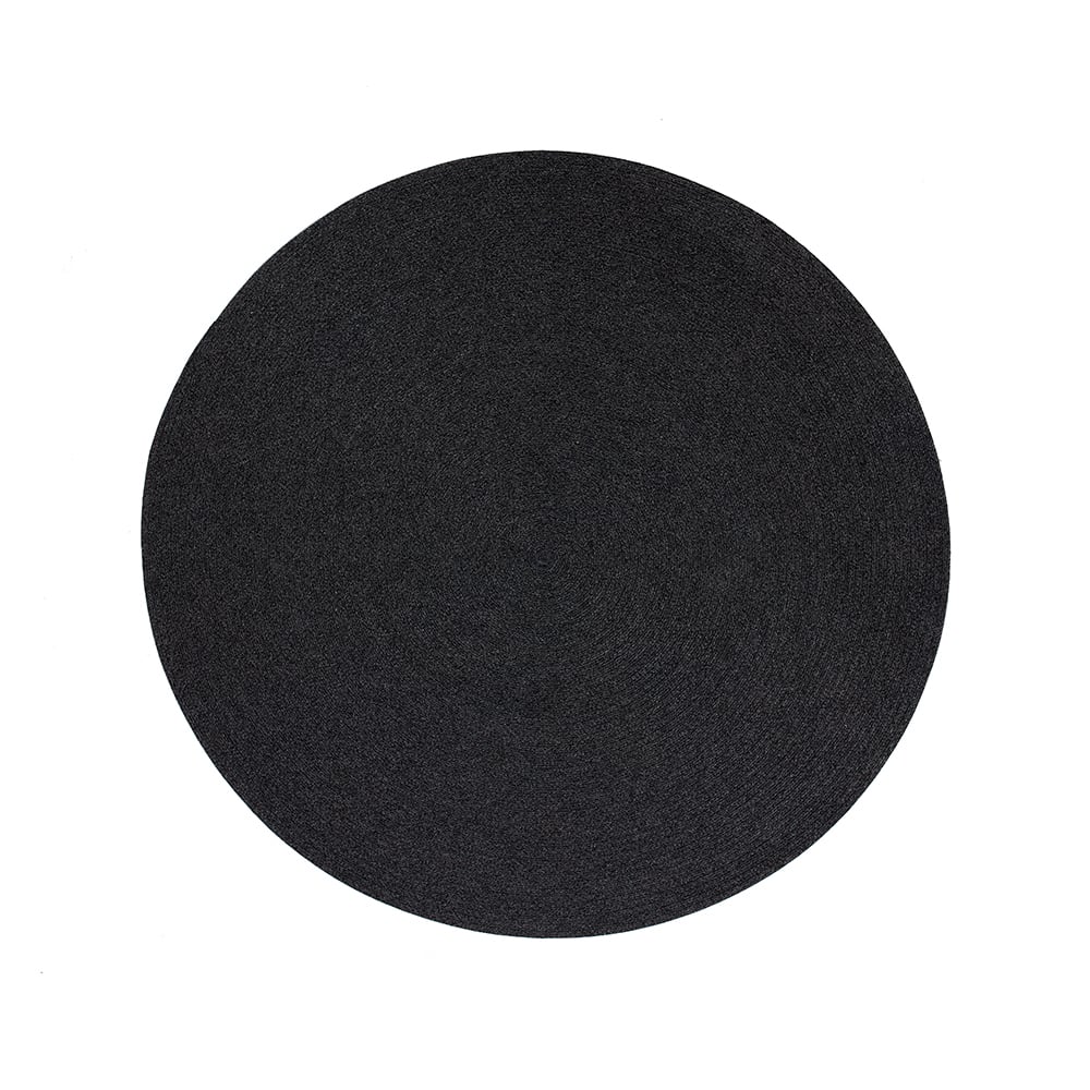 Cane-line Circle rug round Dark grey, Ø140cm