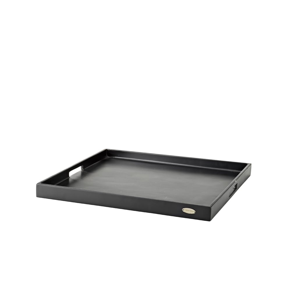 Cane-line Club tray Black, square