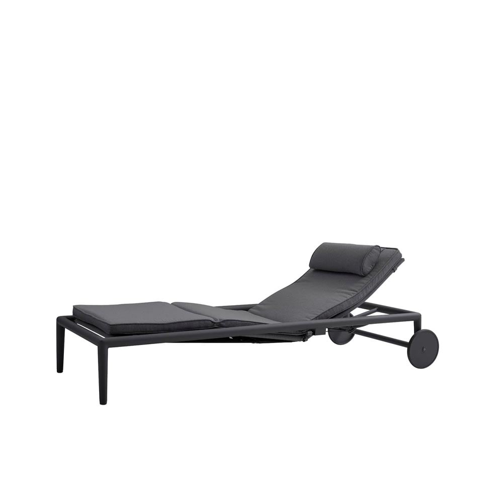 Cane-line Conic sun lounger Grey