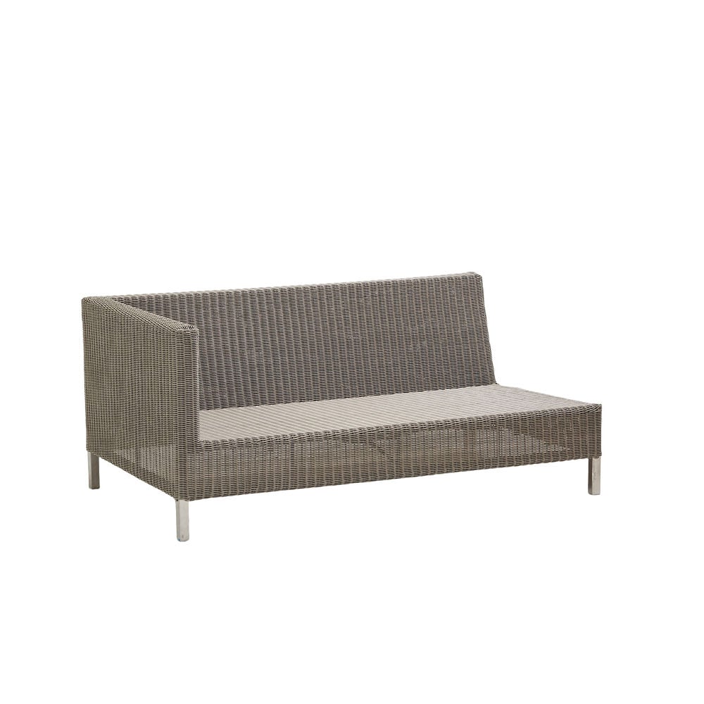 Cane-line Connect modular sofa 2-seater taupe, right