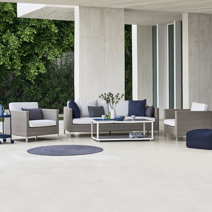 Connect sofa 3-seater, Anthracite Cane-line