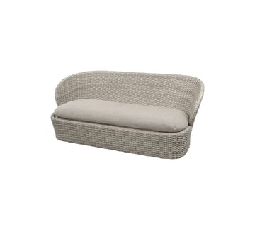 Cushion to Coast 2,5 seat sofa - Desert sand (Rise) - Cane-line