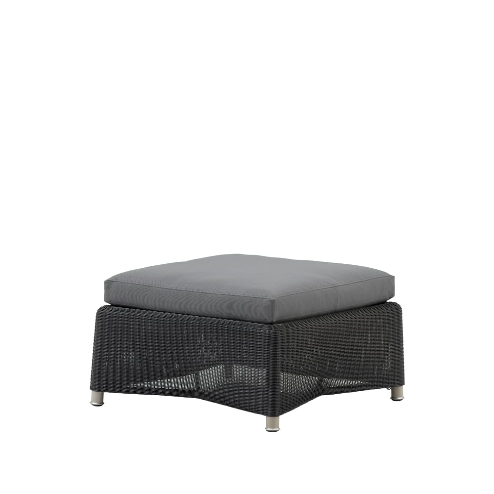 Cane-line Diamond footstool Cane-Line Natté graphite