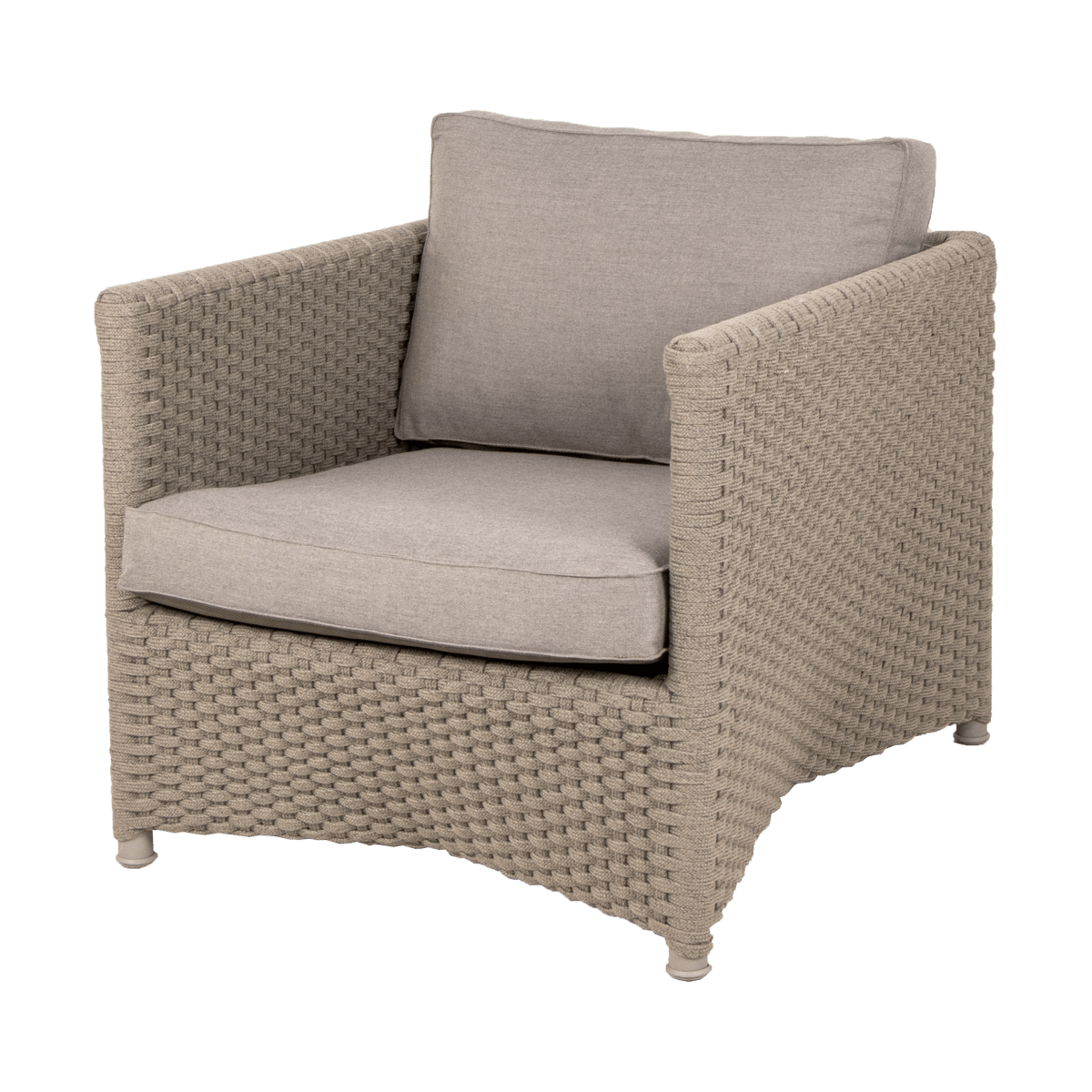 Cane-line Diamond lounge armchair soft rope Cane-Line Natté taupe