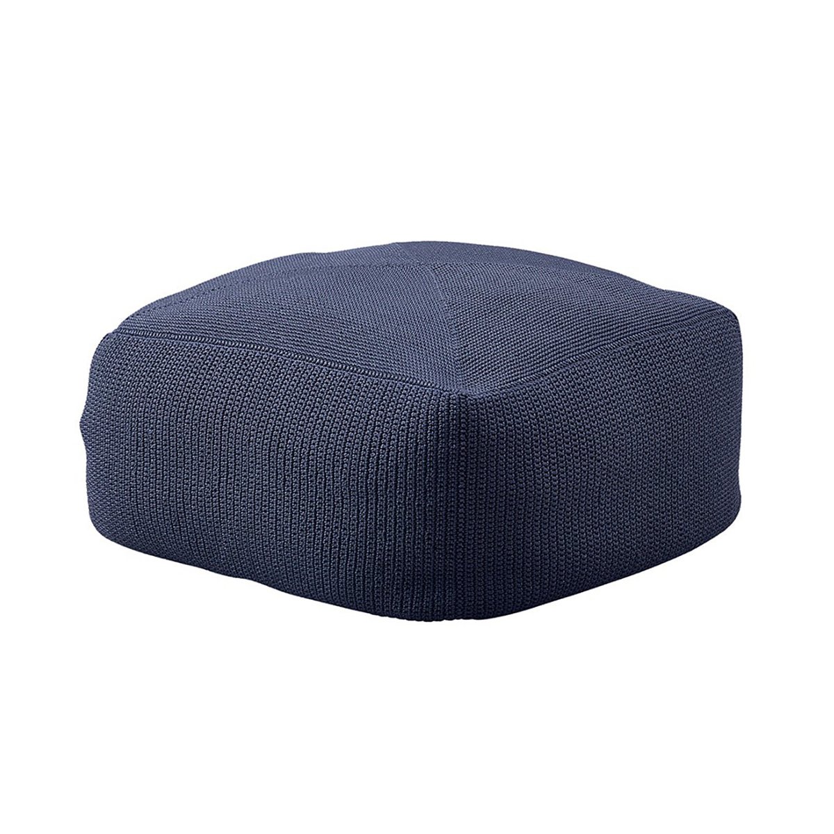 Cane-line Divine pouf Midnight blue