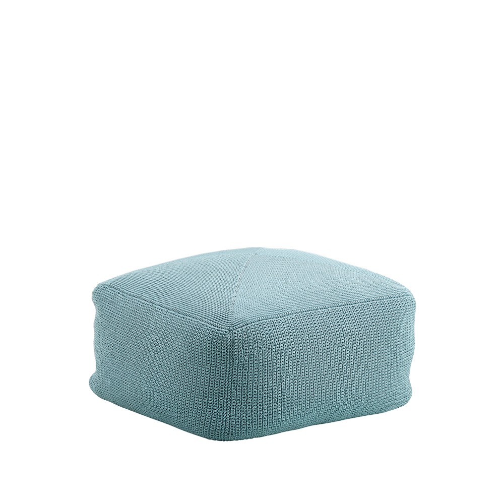 Cane-line Divine pouf Turquoise