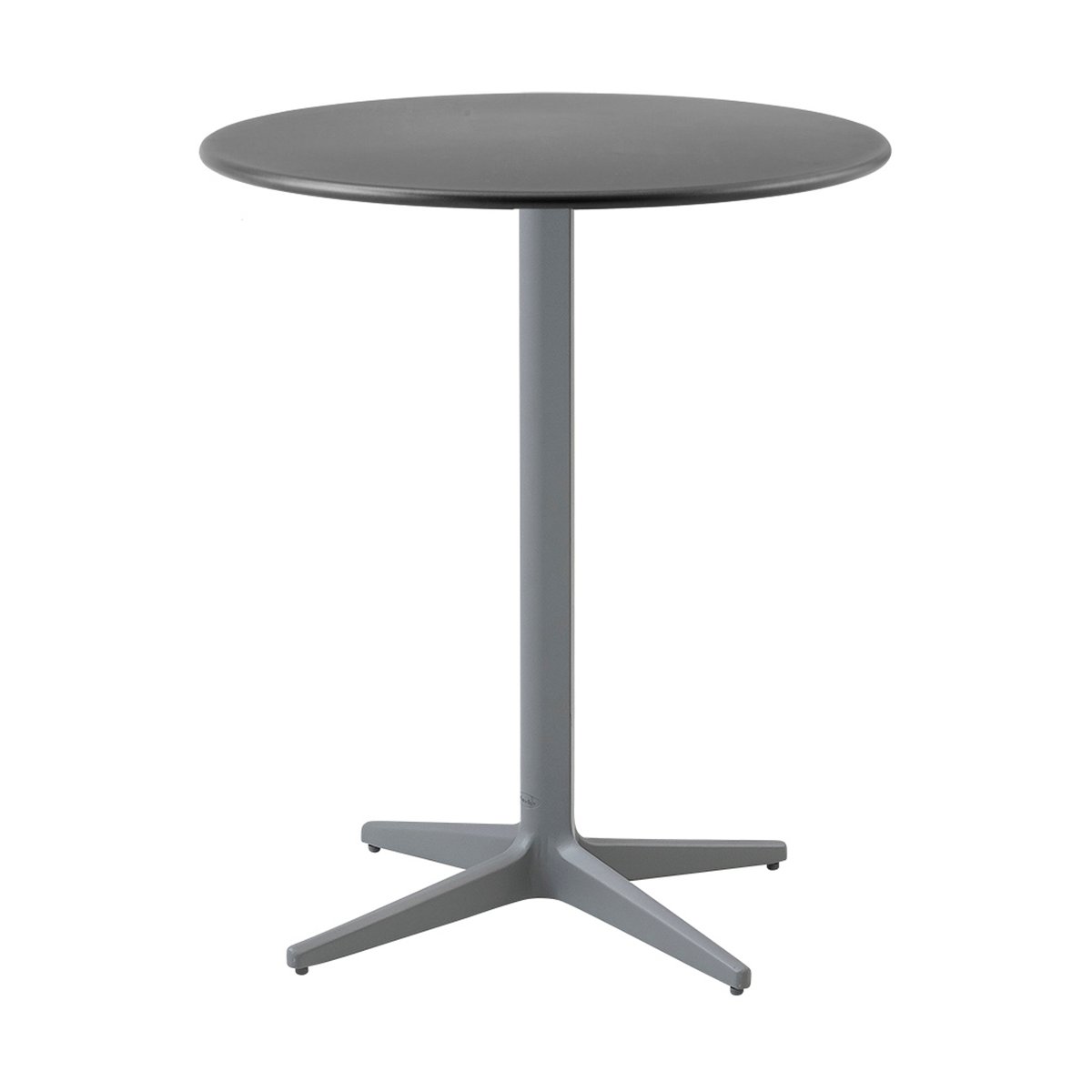 Cane-line Drop coffee table Ø60 cm Lava grey-light grey