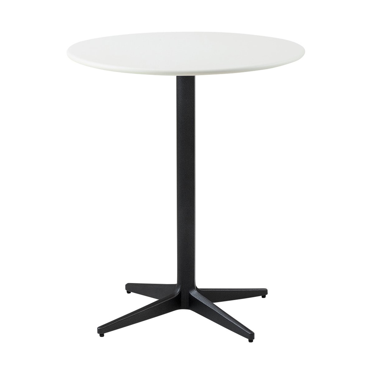 Cane-line Drop coffee table Ø60 cm White-lava grey