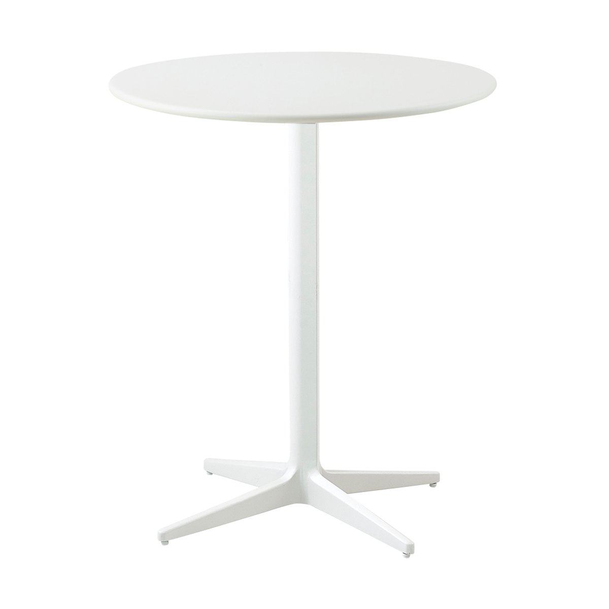 Cane-line Drop coffee table Ø60 cm White-white